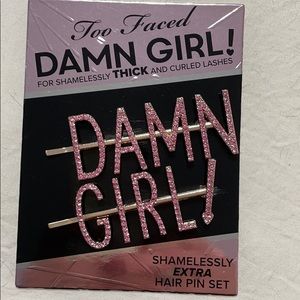 Too Faced Damn Girl hair pin set!